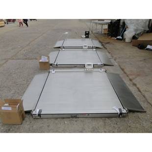 不锈钢地磅304不锈钢电子磅秤食品厂称重防水防腐电子地秤