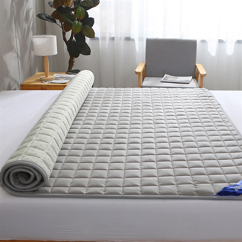 罗兰床垫软垫薄款家用保护垫防滑薄床褥子垫被可水洗折叠垫子被褥