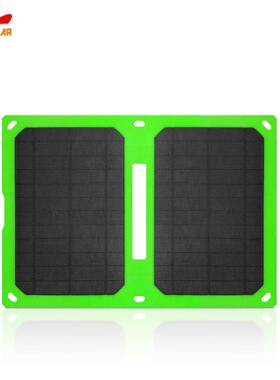 新款ETFE12W太阳能充电器5V稳压双USB智能重启太阳能折叠包