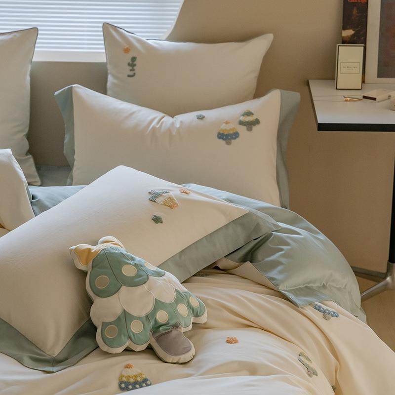 高端儿童A类100支全棉长绒棉四件套裸睡四季柔软卡通风三件套床品,居家日用,美容小工具,淘宝优惠券,粉丝福利购,淘宝优惠卷