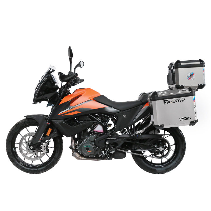 GSADV适用于KTM390ADV铝合金三箱边箱尾箱改装件快拆护杠保护越野图片