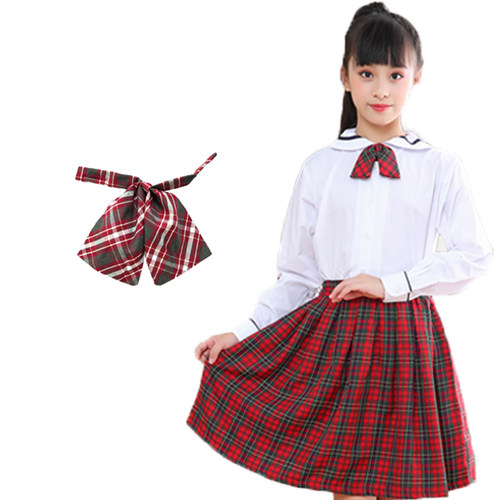 男童女童礼服衬衫领结领花儿童小领结深圳学生校服配套领结男女款