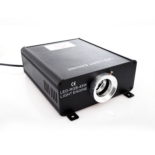 LED光纤灯七彩光纤装饰立体三维镜灯水帘光纤瀑布光纤流星灯定制