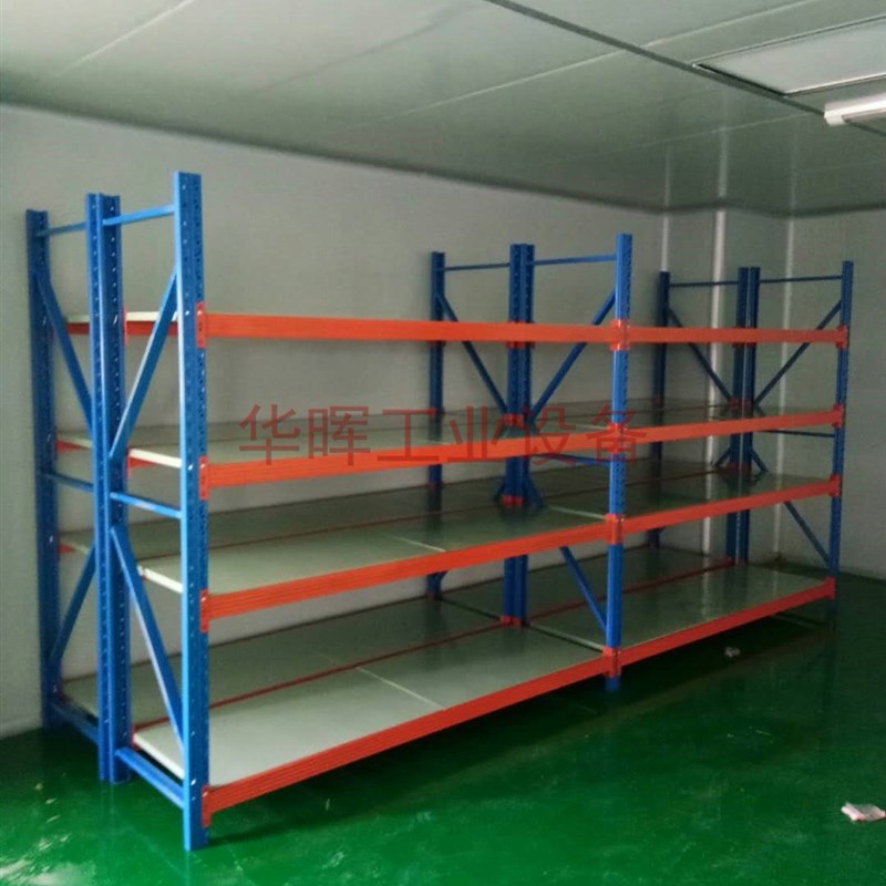 仓储货架置物轻重型可调节拆装中型储藏金属多层推拉加厚定做包邮