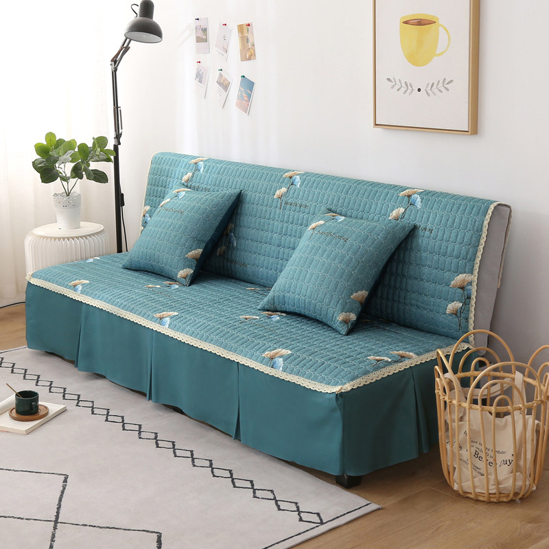加厚折叠无扶手沙发床套罩四季通用全盖防滑沙发垫沙发套全包欧式,居家布艺,万能盖巾,淘宝优惠券,粉丝福利购,淘宝优惠卷