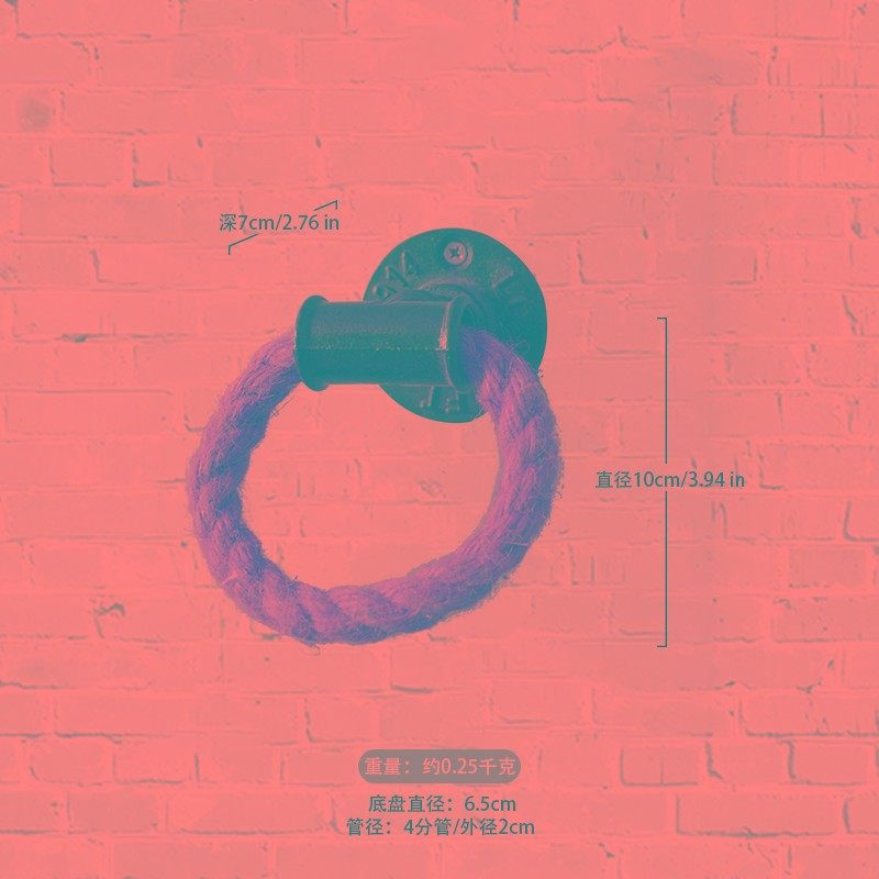 麻绳柜门拉手美式柜子创意田园风金属水管橱柜衣柜展示柜复古门把,基础建材,小拉手,淘宝优惠券,粉丝福利购,淘宝优惠卷