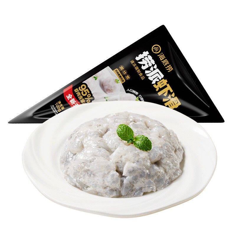 海底捞95%含虾量捞派虾滑100g*8包