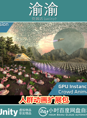 Unity GPU Instancer Pro Crowd Animations 0.9.5 包更 动画扩展