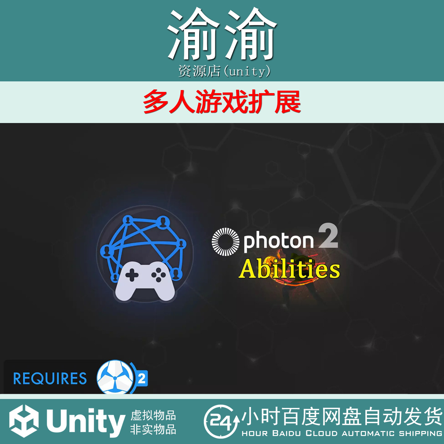 Unity  Photon Abilities Game Creator 2 v1.0.3 扩展