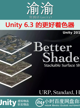 Unity  Better Shaders for Unity 6.3  v1.1 更好着色器