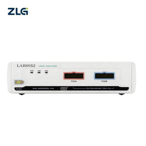 ZLG电子LAB6022/LAB6052/LAB7504型逻辑分析仪采样率5GHz