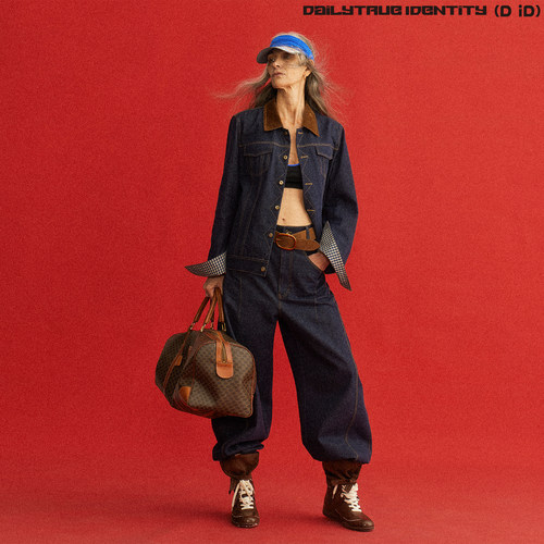DID DENIM:Mia 复古灯芯绒拼接色织牛仔格纹撞边牛仔夹克短外套