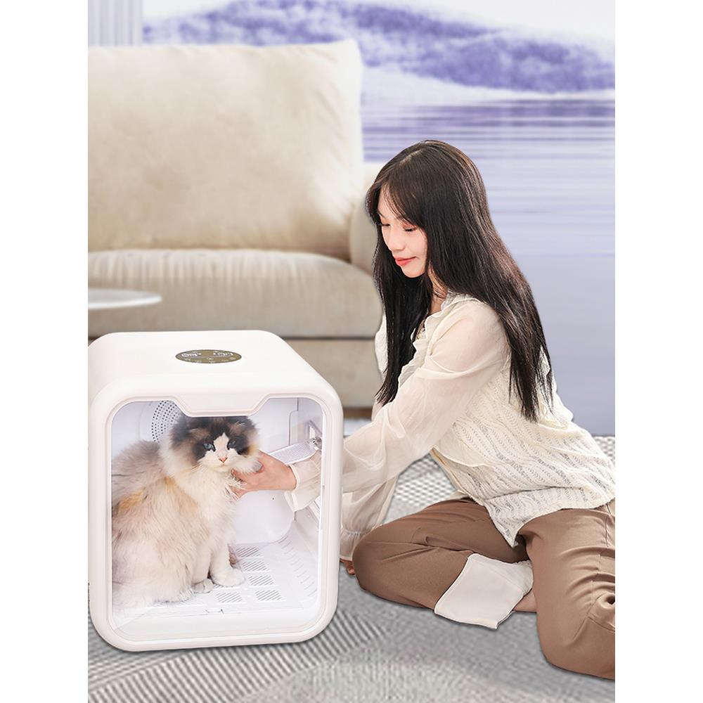 宠物智能烘干机猫咪全自动狗狗烘干箱静音家用猫吹毛洗澡神器
