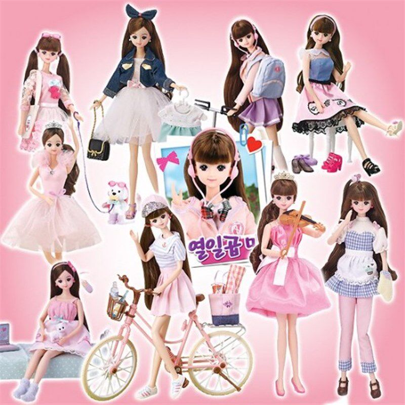 韩国梦幻美美公洋娃娃换装装扮女童过家家仿真软胶