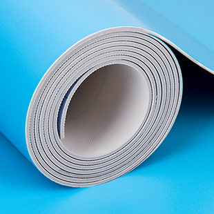 塑胶革水泥地直接铺地胶地垫加厚耐磨商用医院地毯蓝色