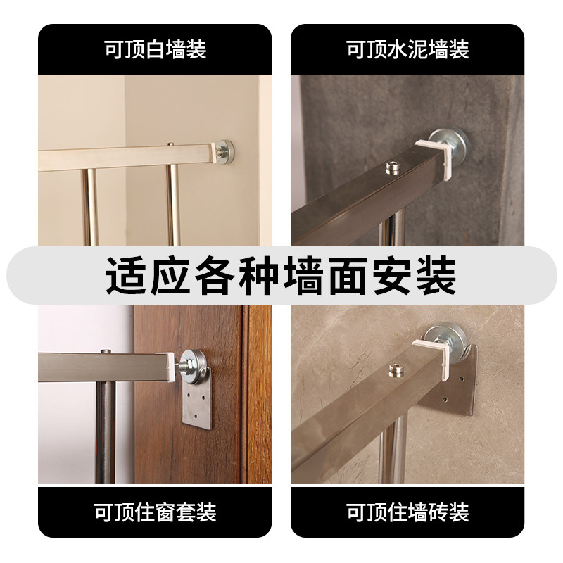 免打孔儿童安全阳台栏杆家用自装落地飘窗防盗窗窗户防护栏