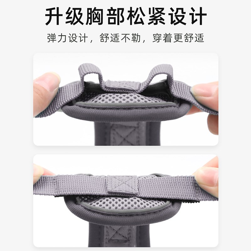 暹罗猫专用宠物猫咪牵引绳背心式胸背带外出溜猫绳猫链子防挣脱