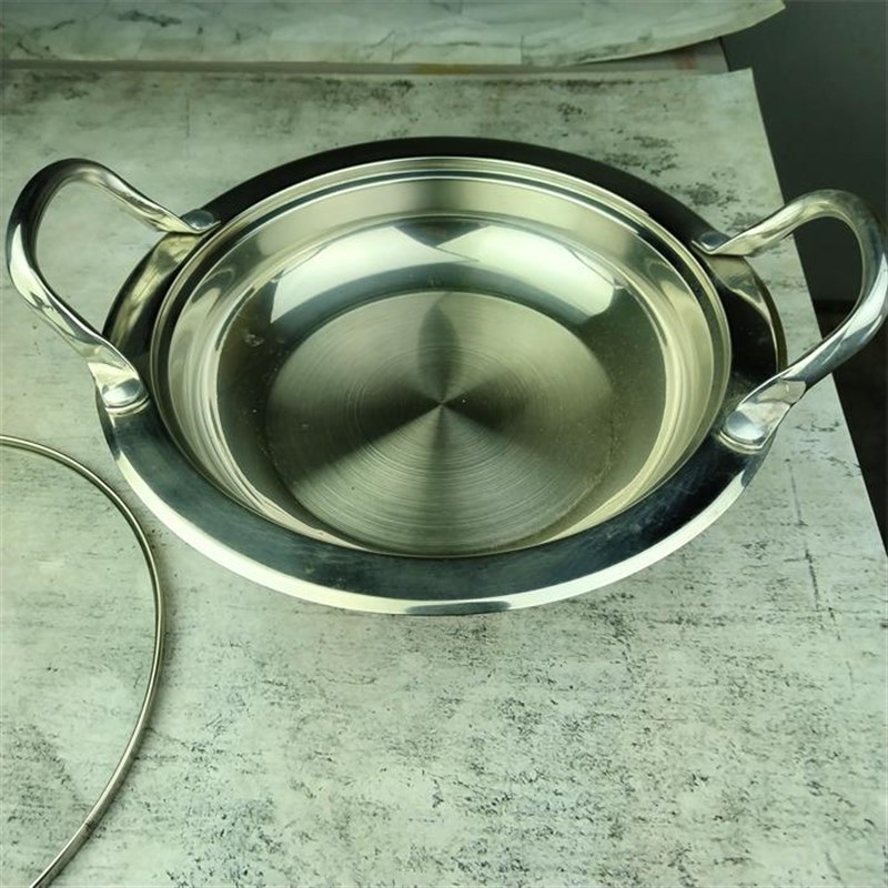 【微瑕】出口304不锈钢干锅海鲜拌饭锅菜碟子海鲜锅2-3口火锅煎锅