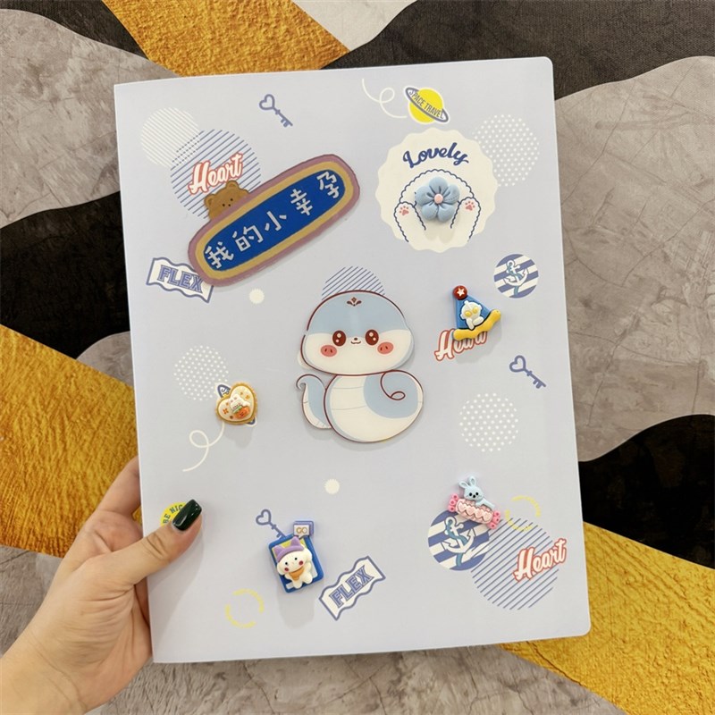 蛇宝宝孕检报告单收纳册a4a5文件夹孕妈孕期产检档案册怀孕记录册