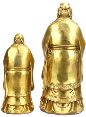 铜孔子雕像摆件孔子孔子摆件孔夫子摆件