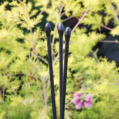 枝晓 三角支柱 盆栽固定藤蔓爬藤架花盆支架园艺包塑钢管攀爬支架