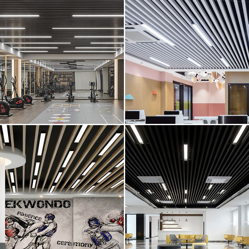 方通灯led长条灯铝方通吊顶专用灯超亮店铺商用办公室条形灯吊灯