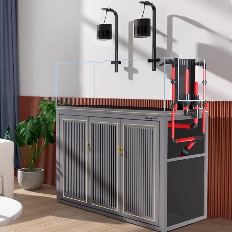 亮彩水草缸水族箱底滤客厅超白玻璃兰寿溪流缸背包侧溢流生态鱼缸,宠物/宠物食品及用品,底柜/落地缸,淘宝优惠券,粉丝福利购,淘宝优惠卷