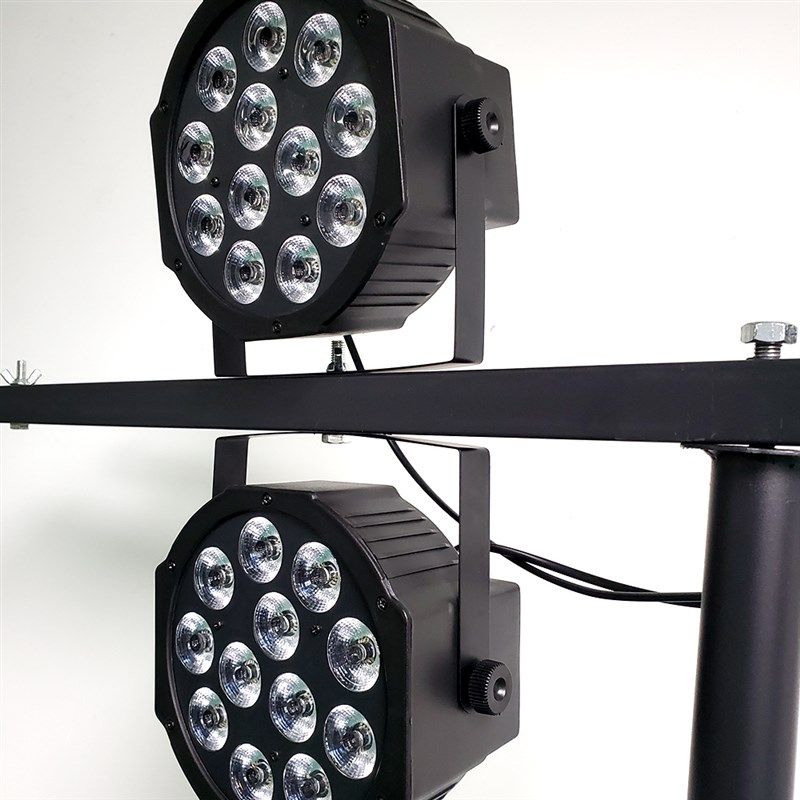 加厚灯光架舞台灯帕灯流动舞台三脚架子婚庆演出支架