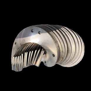 冷轧304单片不锈钢螺旋叶片碳钢锰钢耐磨绞龙蛟龙连续分段叶片