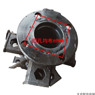 旋耕机配件水田刀轴微耕机农用拖拉机龙舟履带式打田机主轴