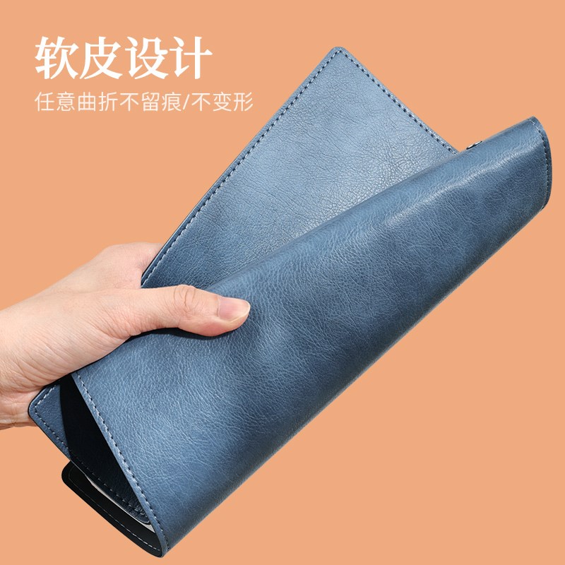 高颜值软皮面a5活页笔记本子可拆卸记事本高档商务办公用工作会议