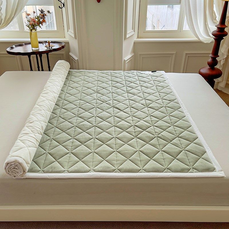 A类全棉床垫软垫家用夹棉加厚床护垫榻榻米防滑垫被褥子四季通用,床上用品,床垫/床褥/床护垫/榻榻米床垫,淘宝优惠券,粉丝福利购,淘宝优惠卷
