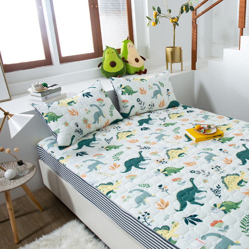 订做定制夹棉纯棉全棉床笠床罩床包卡通儿童榻榻米0.9m1.2米1.35