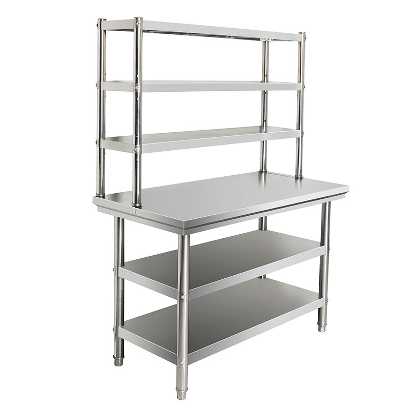 厨房不锈钢工作台饭店长方形操作台切菜桌子打荷台收纳置物台面架,五金/工具,工作台/防静电工作台/重型工作台,淘宝优惠券,粉丝福利购,淘宝优惠卷
