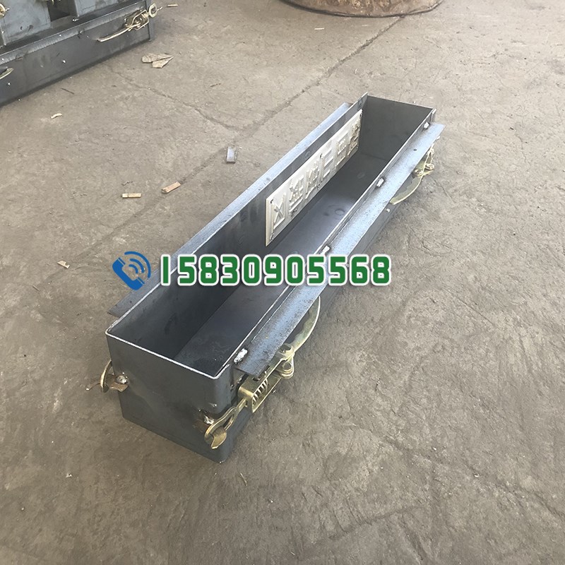 水泥示警桩模具道口山区电缆标志桩带字界碑混凝土公路界钢铁模具