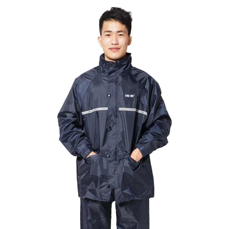 加宽夜光带分体雨衣电动车雨衣男女士成人骑行摩托车雨衣雨裤套装