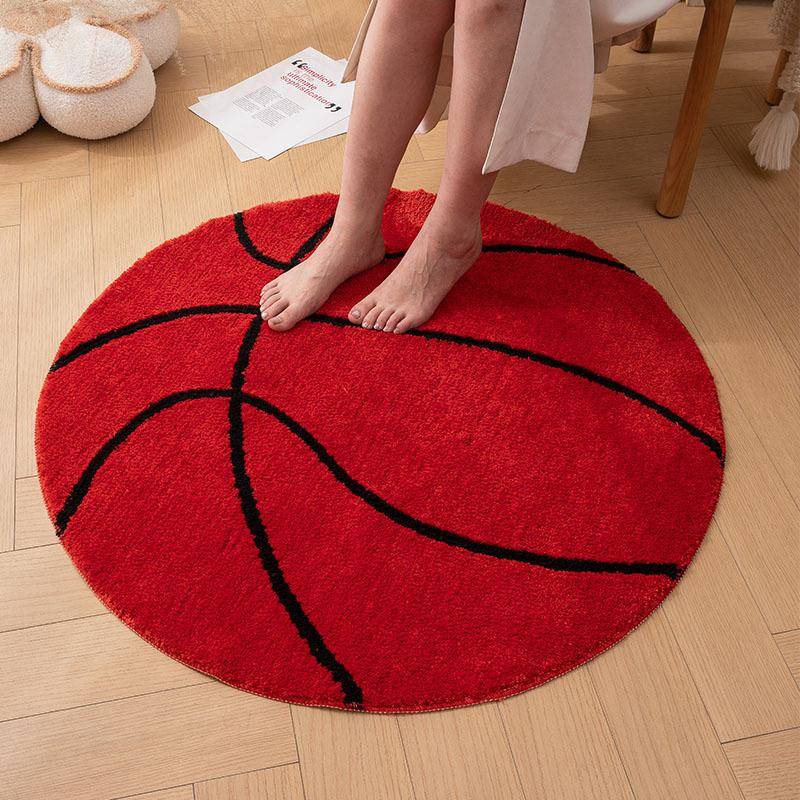 跨境QPC黑8绒浴地室垫强吸水家用篮厅球植速干厕所卫生间客卧室地