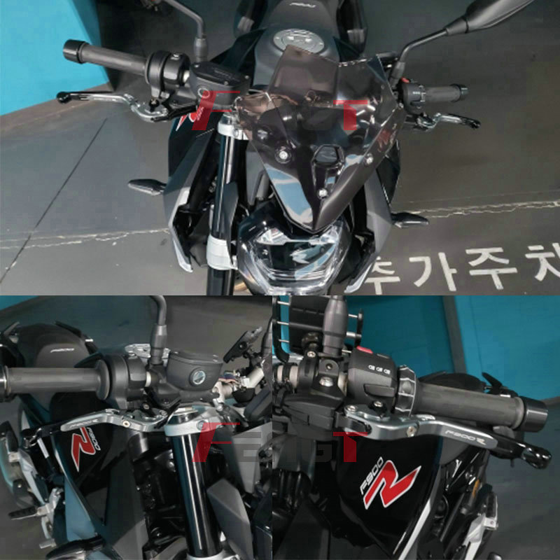 适用于宝马摩托车F900R F900XR改装牛角刹车拉杆离合折叠手柄配件