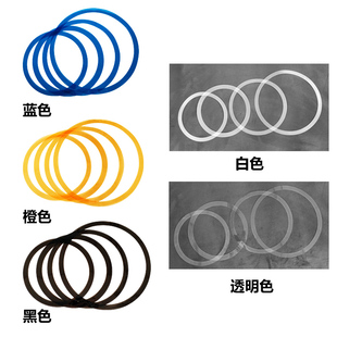 架子鼓止音圈弱音嗵鼓泛音军鼓制音   寸消音圈鼓皮装