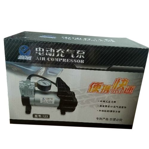 电动车充气泵2通用车真空胎打气泵车载便携9伏高压加气