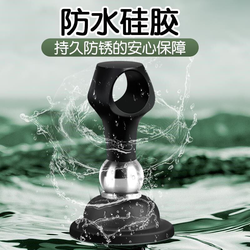 门后防撞强磁铁把手门吸免打孔新款卫生间把手硅胶防风门挡器固定