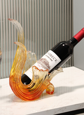 创意天鹅酒架摆件玄关装饰抽象艺术饰品客厅钥匙收纳酒柜结婚礼物