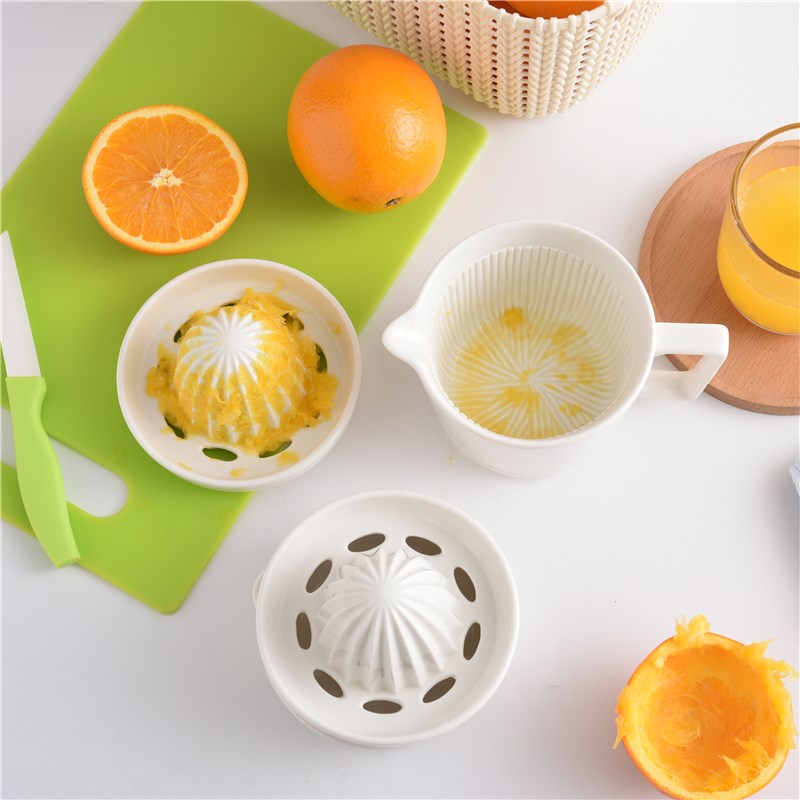 陶瓷婴儿辅食研磨器压榨杯宝宝辅食肉泥米糊研磨碗柠檬橙子榨汁器