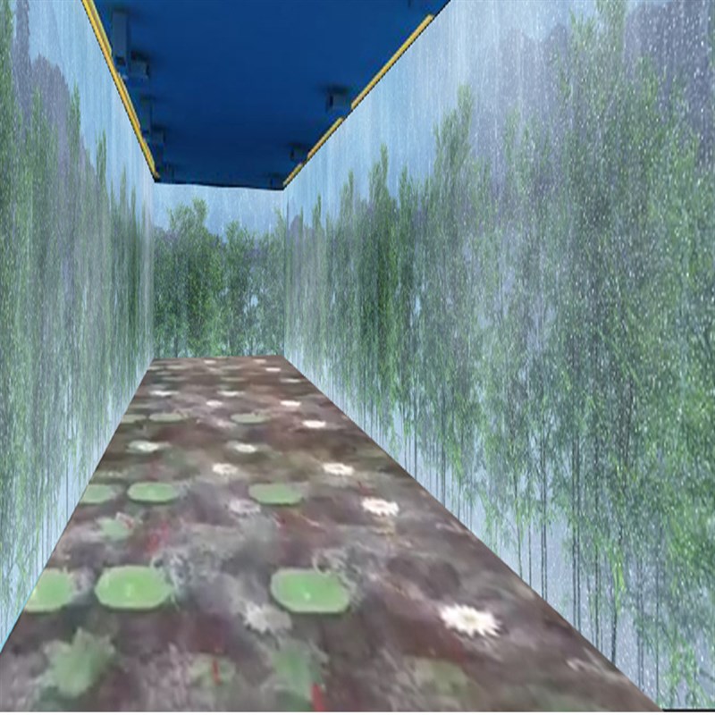 沉浸式互动投影餐厅游乐设备全息投影娱乐科技展馆网红体验馆打造