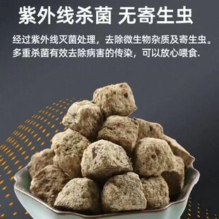热带鱼饲料孔雀鱼迷你鹦鹉燕鱼水族鱼食龟粮 丰年虾块冻干散装