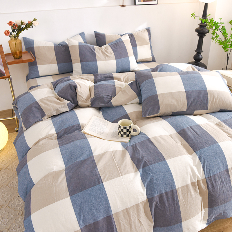 定做订制全棉纯棉水洗棉四件套榻榻米229*230*248*2S48*250被套罩