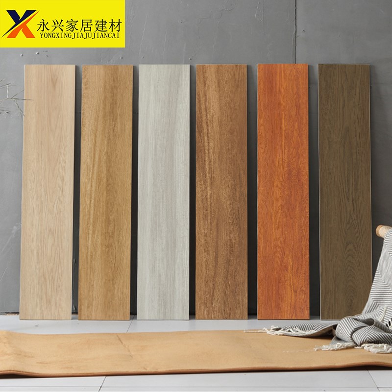 通体木纹砖200X1000全瓷直边原木F色仿实木地板砖客厅餐厅卧室瓷