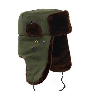 冬季雷锋帽防风防寒男子骑行棉帽保暖加厚天鹅绒帽温区防冻加厚棉