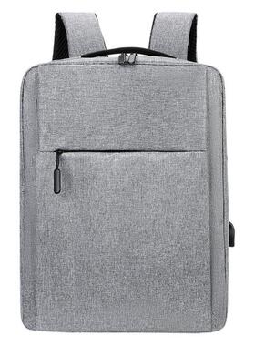 双肩电脑包女气囊防震防摔适用于16寸笔记本2025新款商务通勤背包