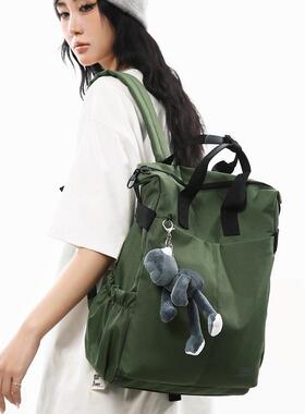 电脑包女16寸2025新款15寸书包旅行大容量双肩包男大学生通勤包